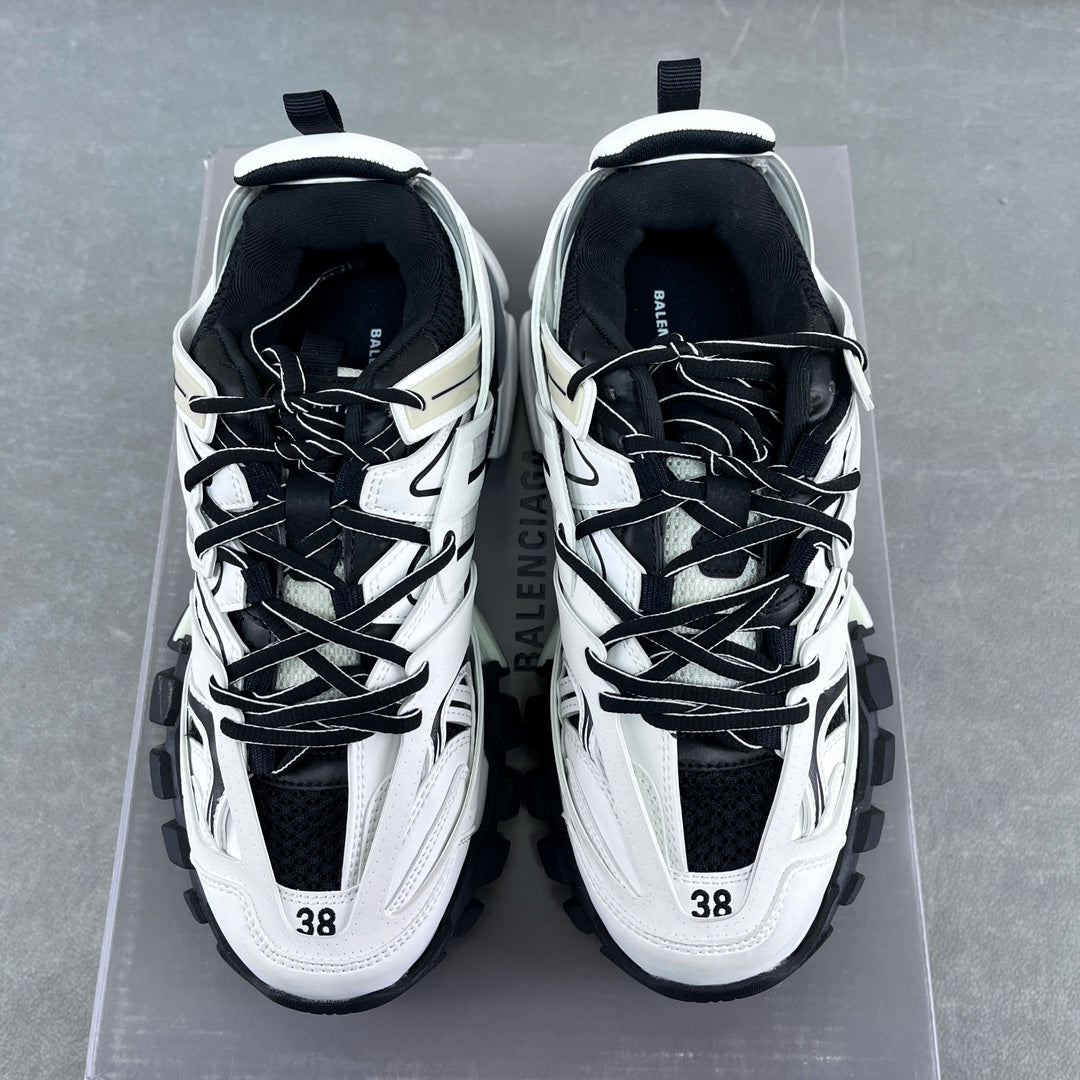 Balenciaga Track 3.0 White/Black/Light Grey