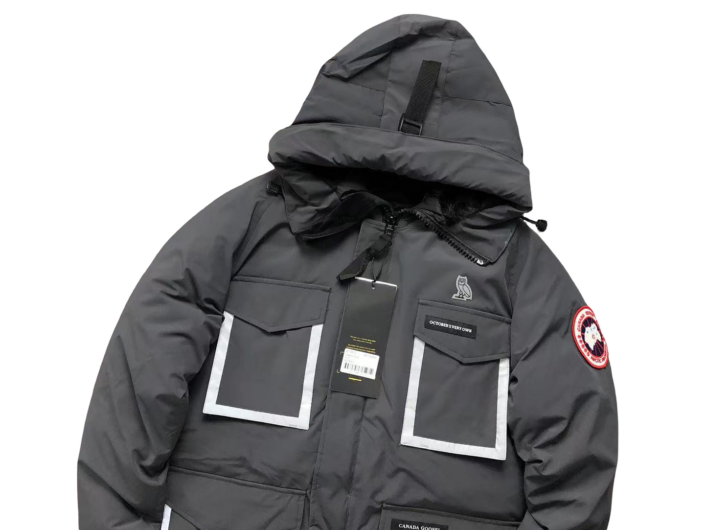 Canada Goose x OVO Constable Parka Grey Reflective