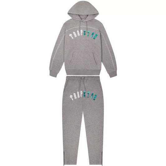 Trapstar Irongate Arch Tracksuit Grey/Sea Blue
