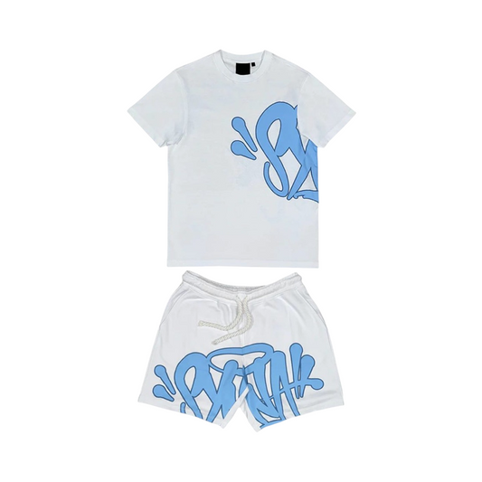 Syna World Short Set White/Blue