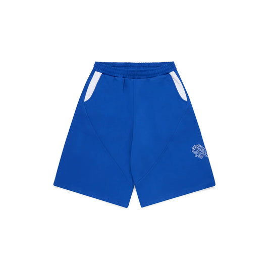 MERTRA Bigstep Shorts - (BLUE/WHITE)