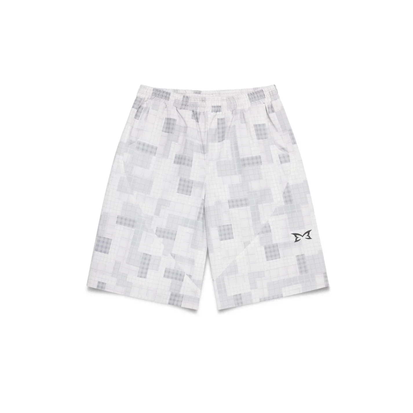 MERTRA Plaid Shorts Grey
