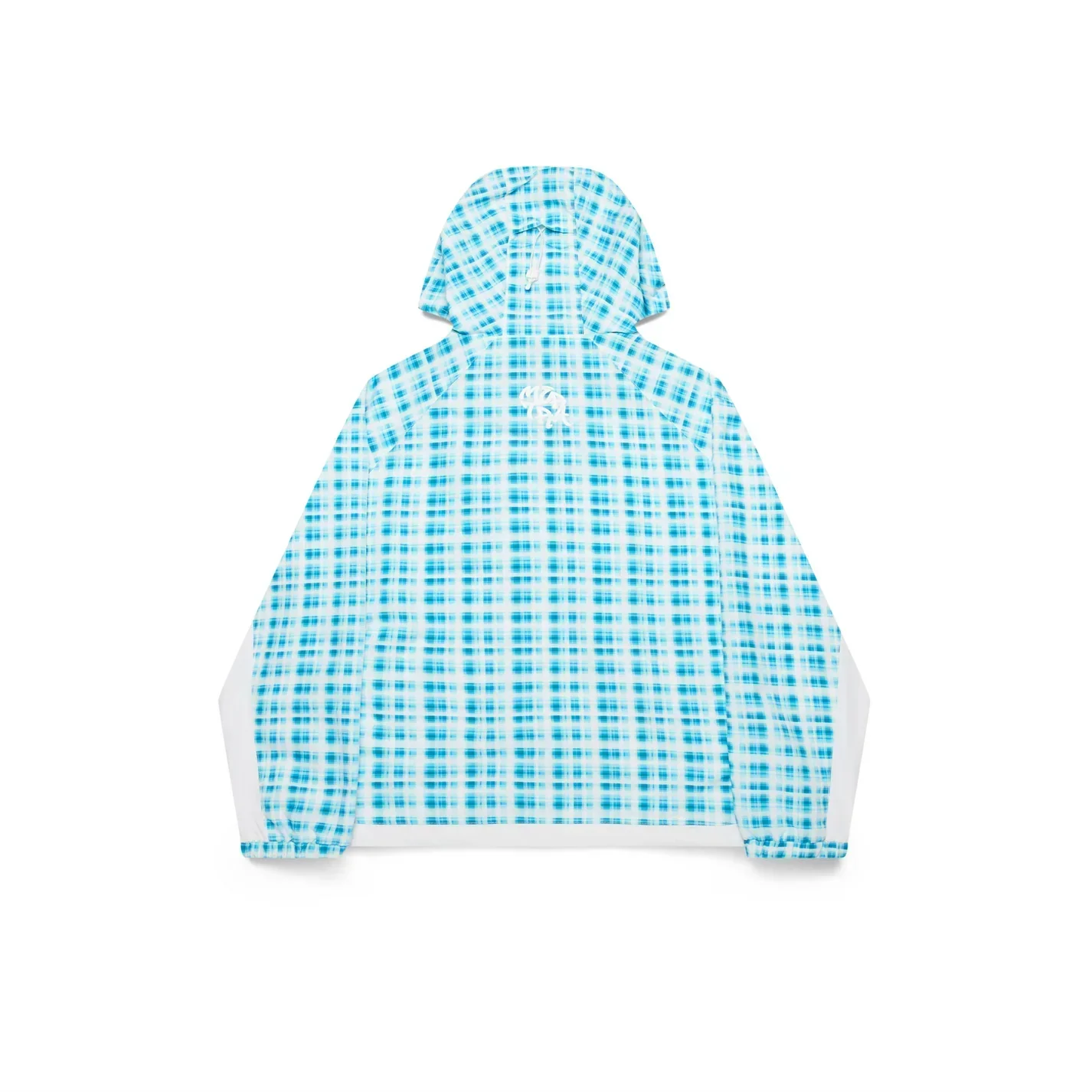 MERTRA Asymmetrical Plaid Softshell Blue