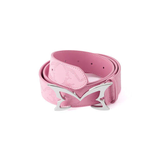 MERTRA Debossed Belt - (PINK)