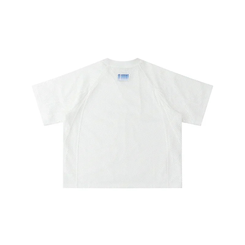 MERTRA Layered Mesh Jersey White