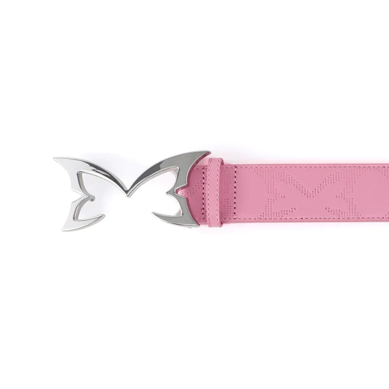 MERTRA Debossed Belt Pink