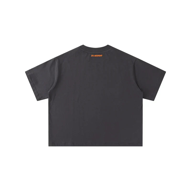 MERTRA Cracked Tee Charcoal