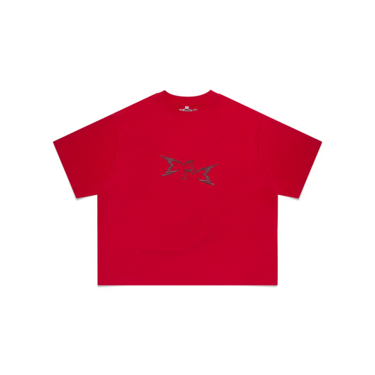 MERTRA 3D Logo Tee Red