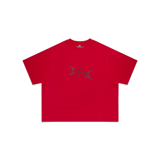 MERTRA 3D Logo Tee - (RED)