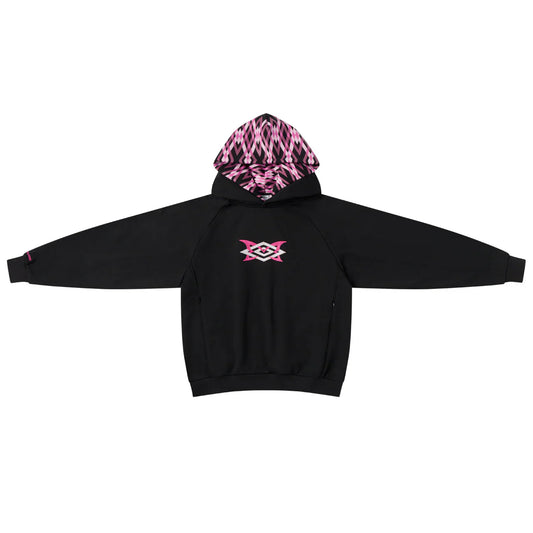 MERTRA x Umbro Warm Up Hoodie - (BLACK/PINK)