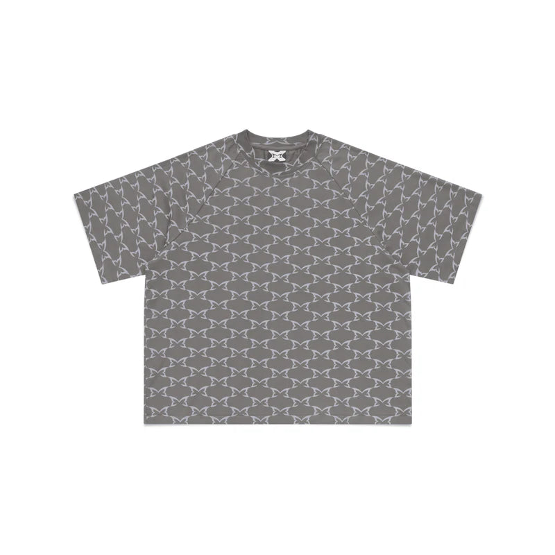 MERTRA Monogram Tee - (GREY)