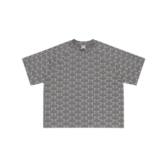 MERTRA Monogram Tee - (GREY)