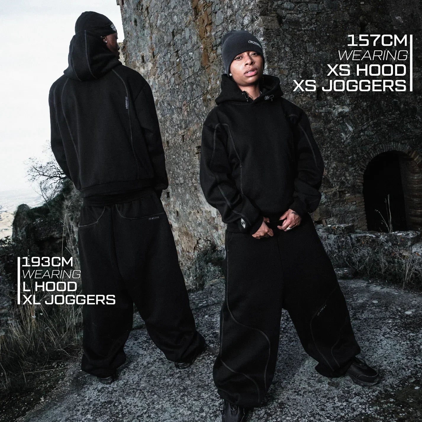 MERTRA Glide Jogging Black