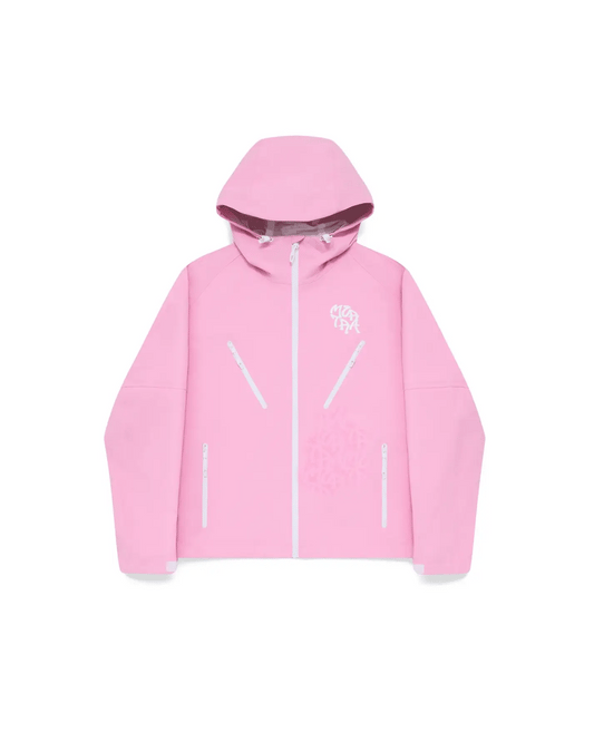 MERTRA Monogram Shell Jacket - (PINK)