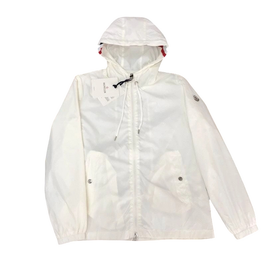Moncler Classic Windbreaker White