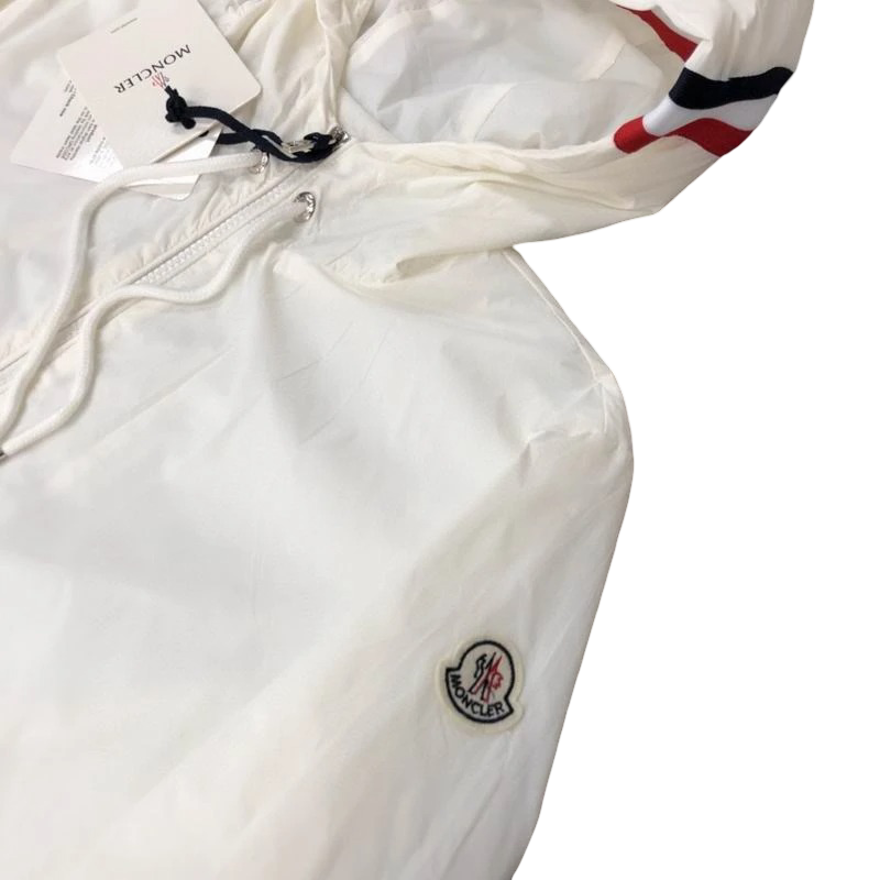 Moncler Classic Windbreaker White