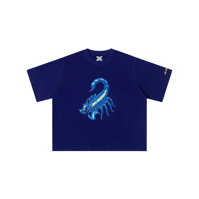 MERTRA Scorpion Tee Blue