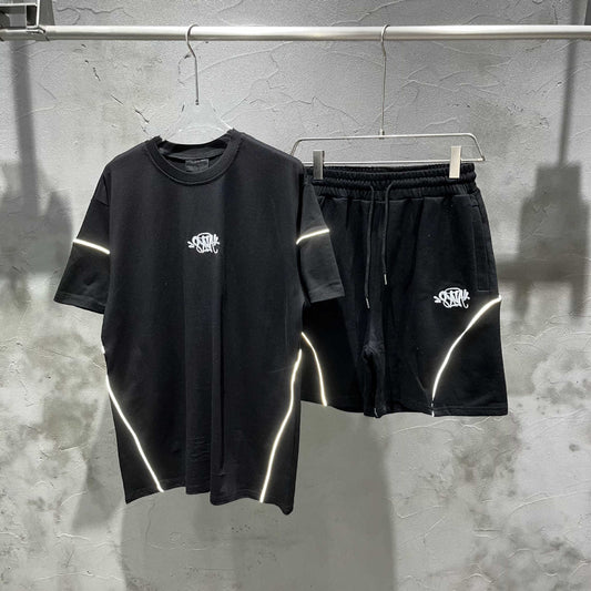 Syna World Reflective Short Set Black