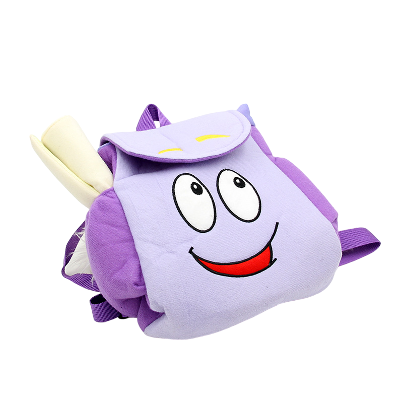 Dora Backpack with map Purple