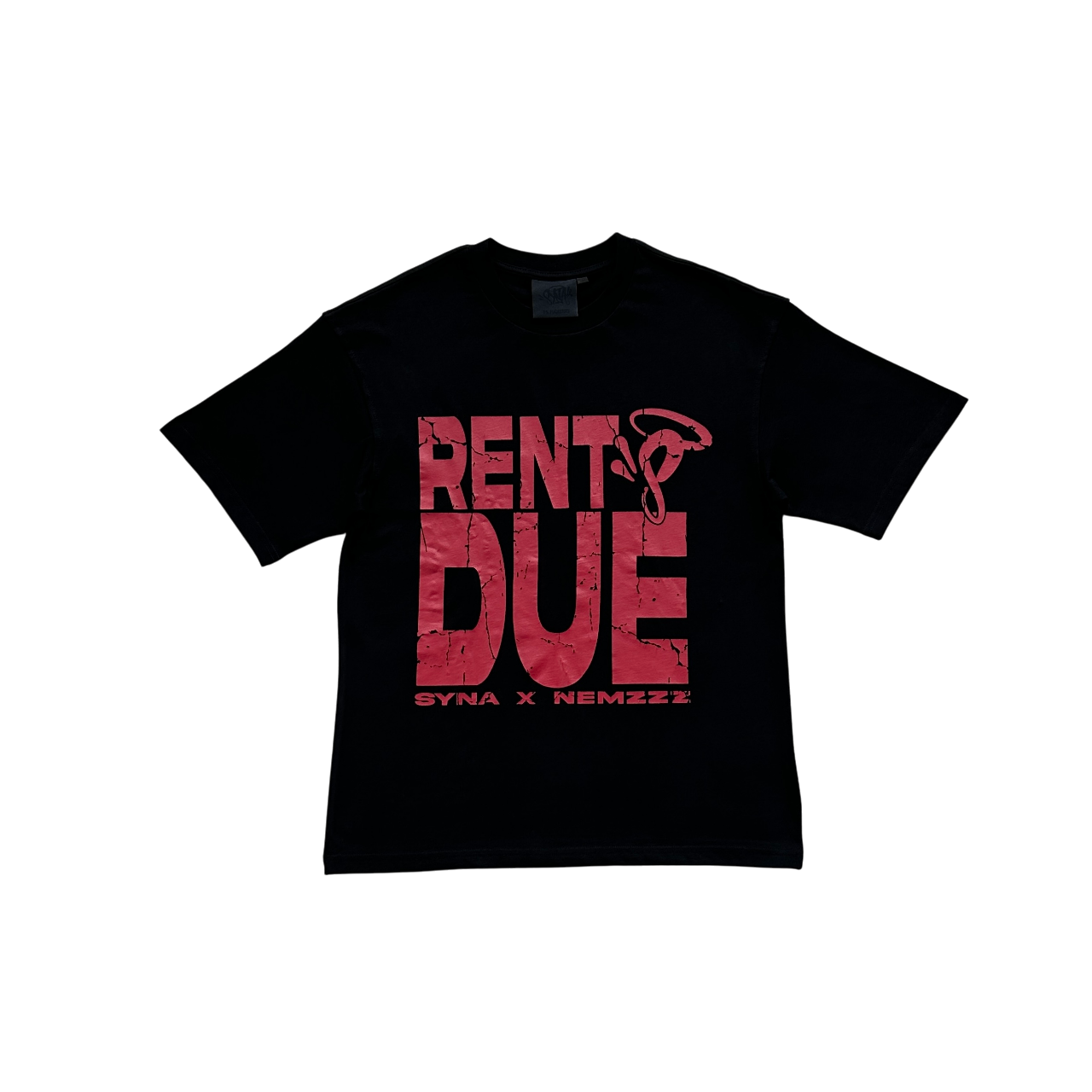 Syna World x NEMZZZ Rent Due Tee Black