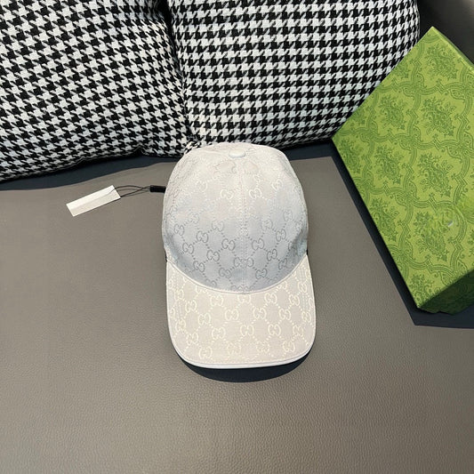 Gucci GG Ripstop Polyester Baseball Cap - (WHITE)