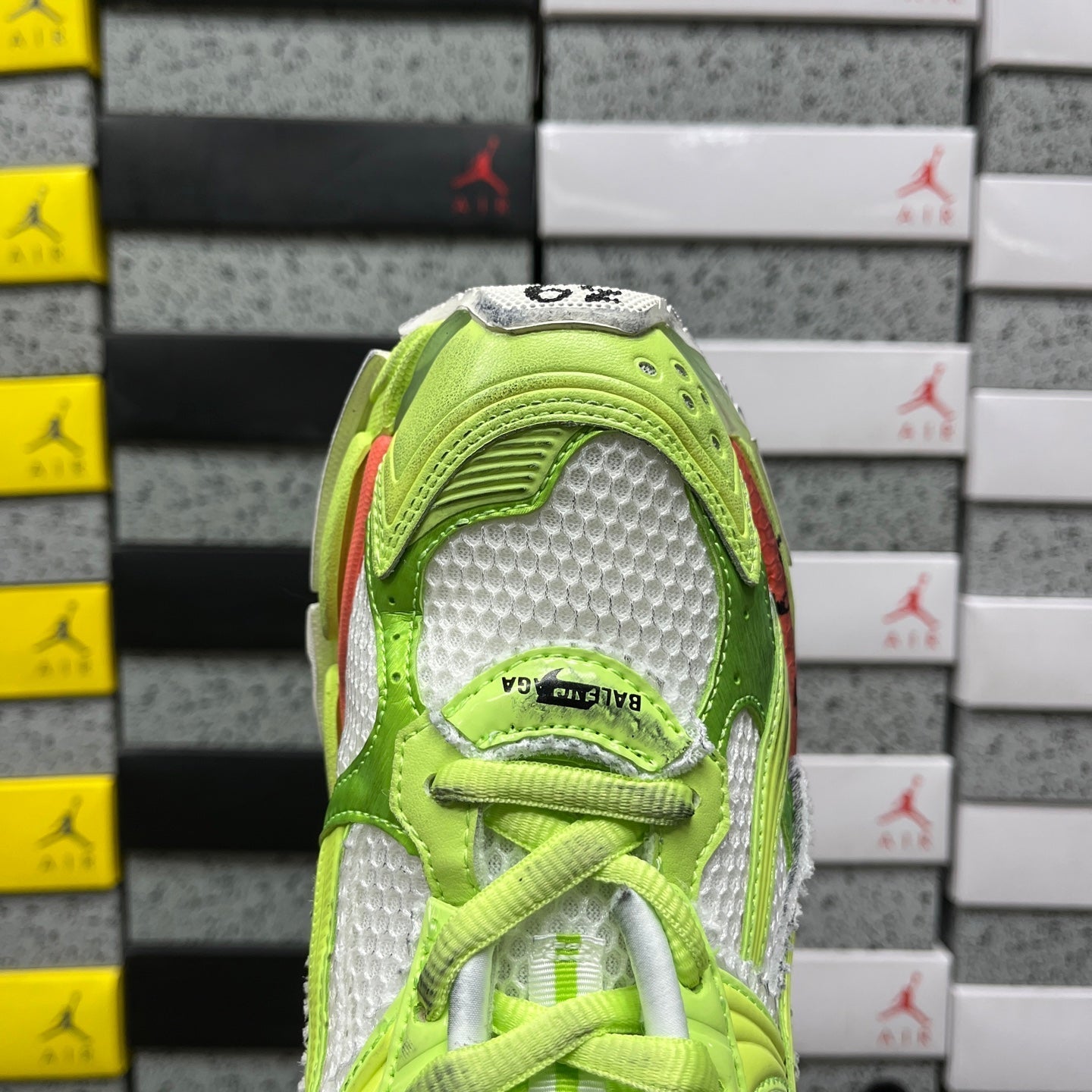 Balenciaga Runner 7.5 Apple Orange White