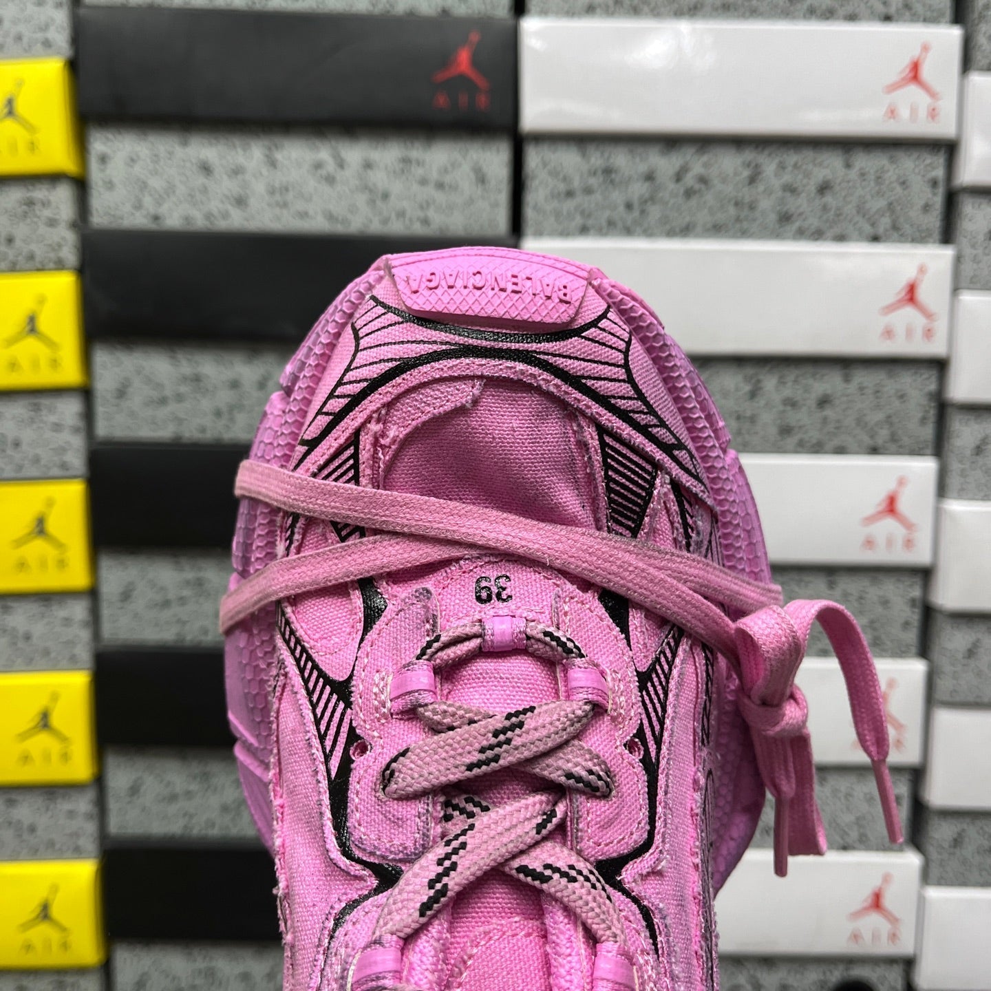 Balenciaga 3XL Destroyed Pink