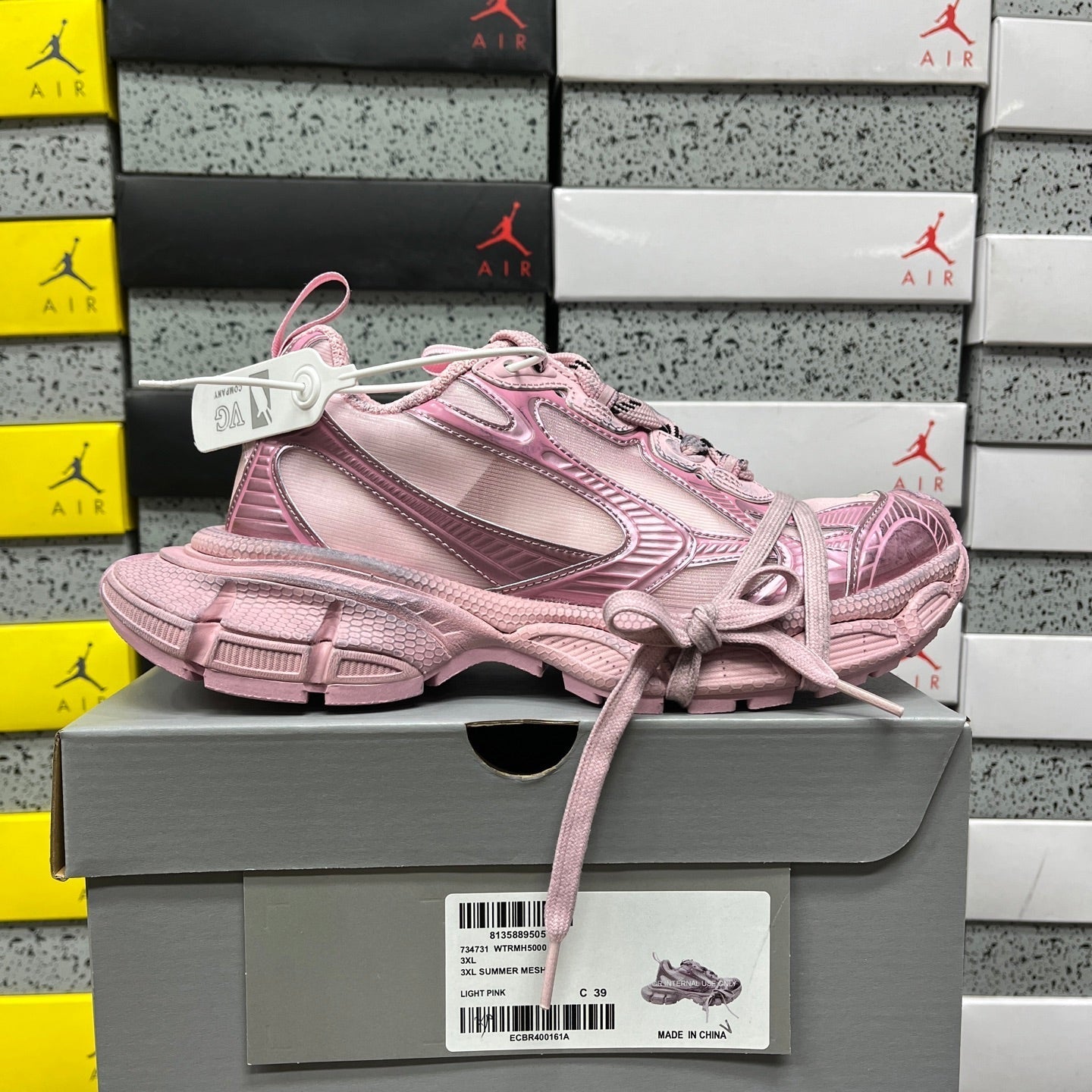 Balenciaga 3XL Light Pink