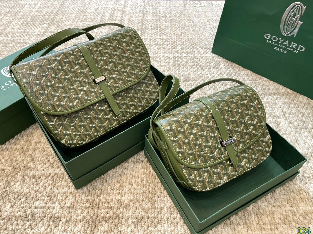 Goyard Belvedere Bag Cactus Green