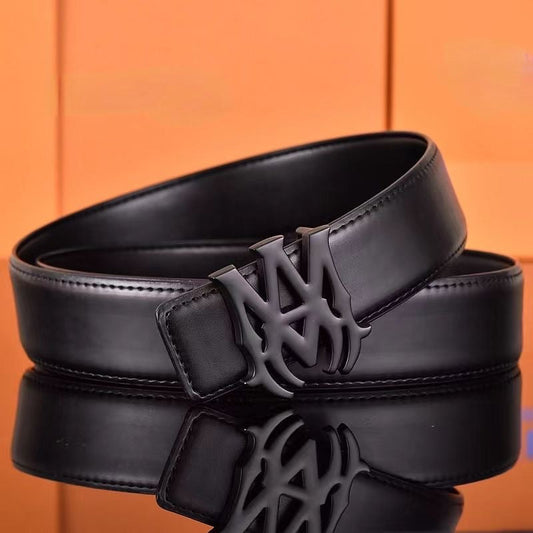 Amiri MA Belt Triple Black