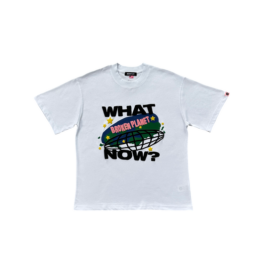 Broken Planet What Now Tee White