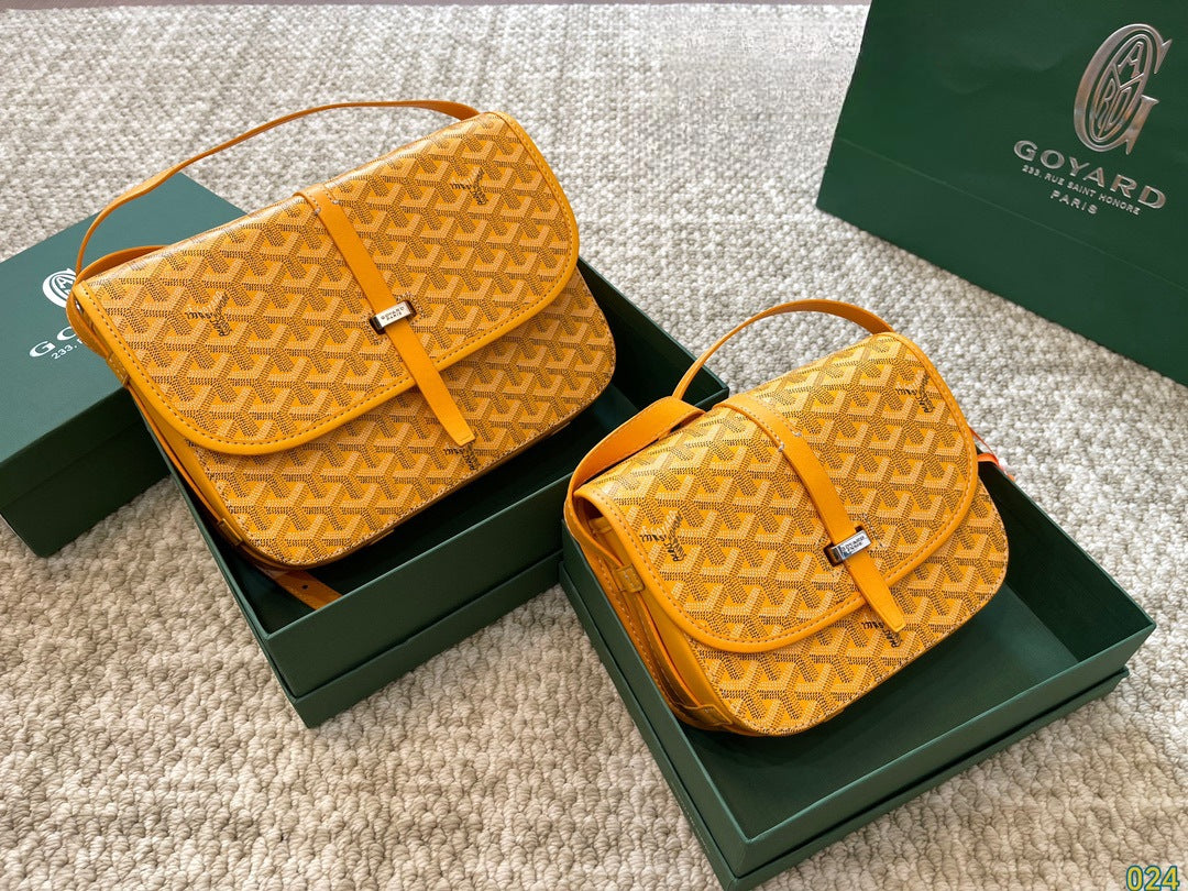 Goyard Belvedere Bag Yellow