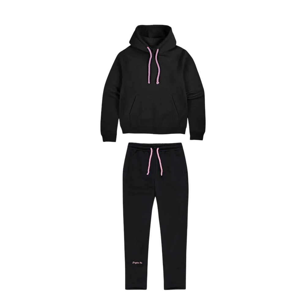 Syna World Tracksuit Black/Pink