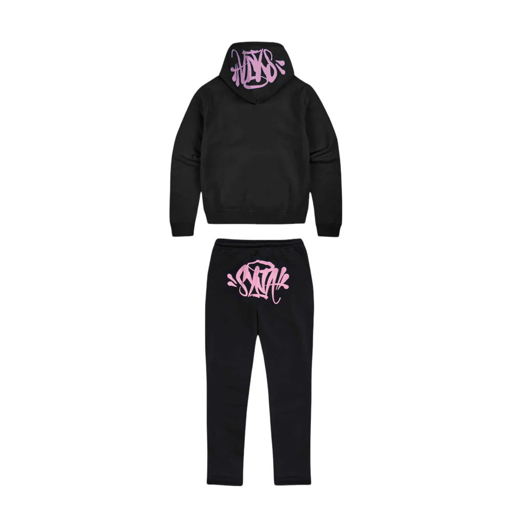 Syna World Tracksuit Black/Pink