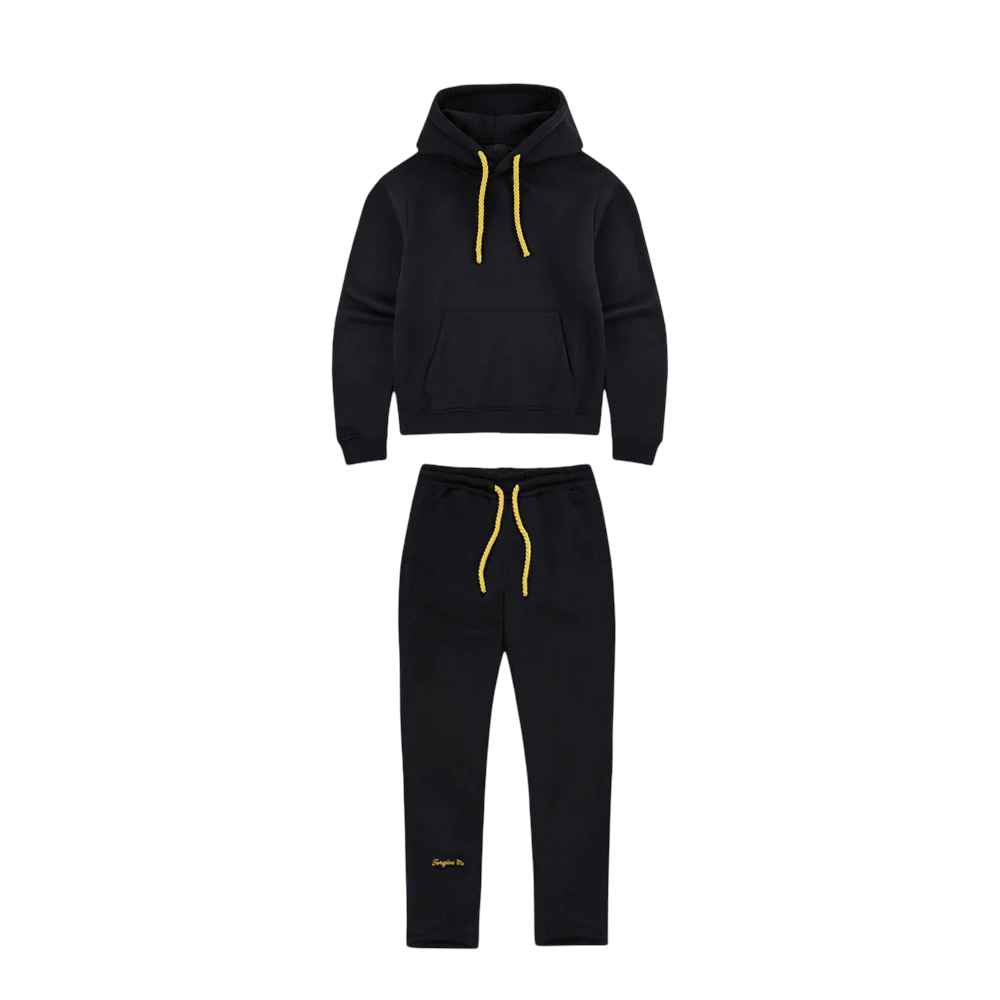 Syna World Tracksuit Black/Yellow
