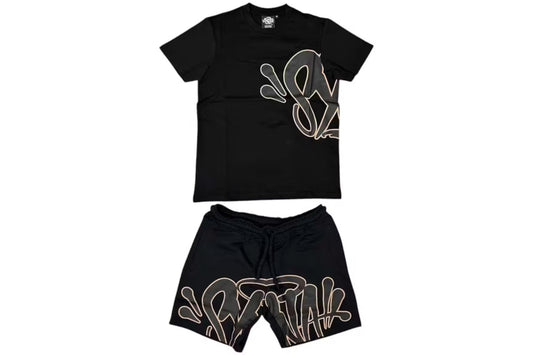 Syna World Short Set Black/Rose Gold