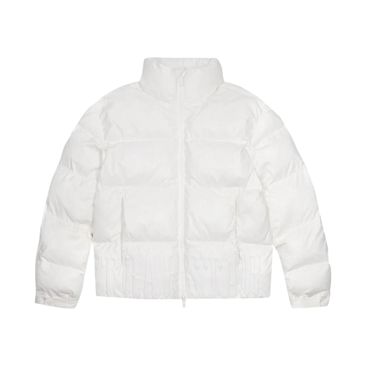 Trapstar Irongate Embossed Puffer Jacket White