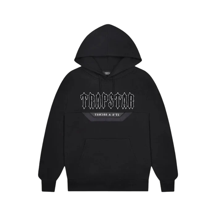 Trapstar Decoded Hooded Panel Tracksuit Black