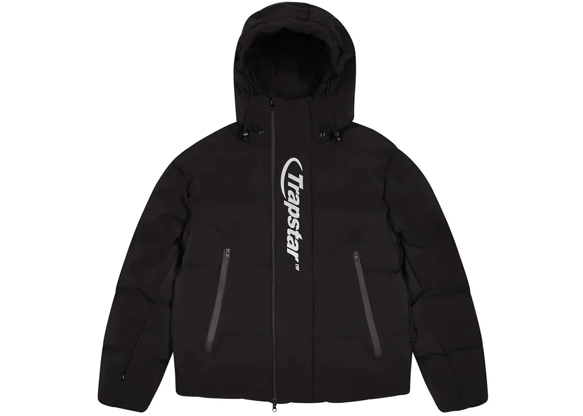 Trapstar Hyperdrive Technical Puffer Jacket Black/White