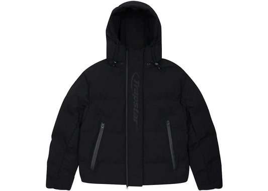 Trapstar Hyperdrive Technical Puffer Jacket - (BLACKOUT EDITION)