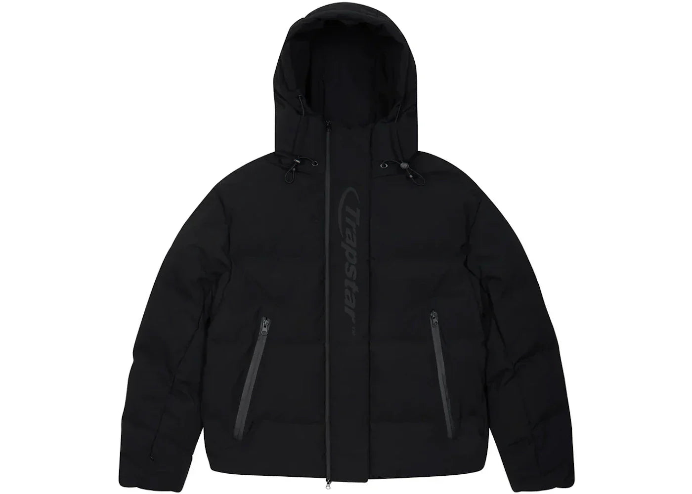 Trapstar Hyperdrive Technical Puffer Jacket Blackout Edition