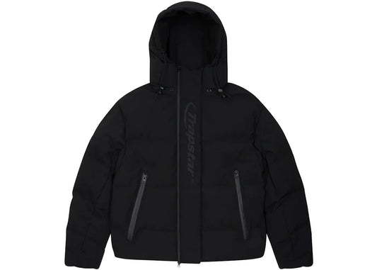 Trapstar Hyperdrive Technical Puffer Jacket Blackout Edition