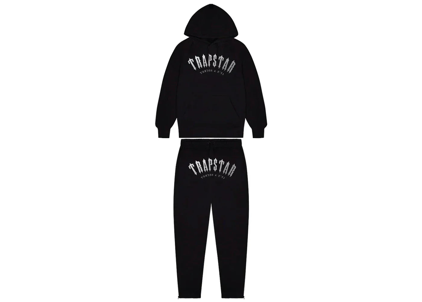 Trapstar Irongate Arch Gel Tracksuit Black/Grey