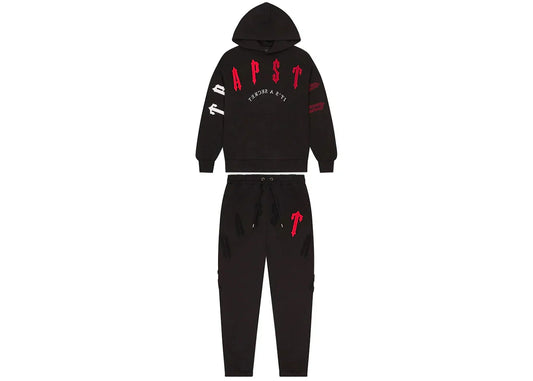 Trapstar Irongate Arch 2.0 Tracksuit Black/Red