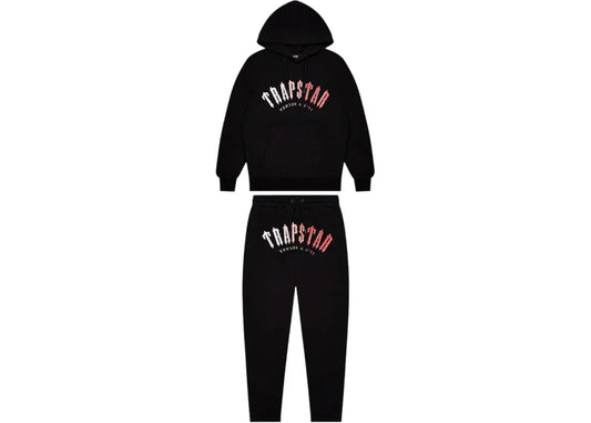 Trapstar Irongate Arch Gel Tracksuit Black/Red