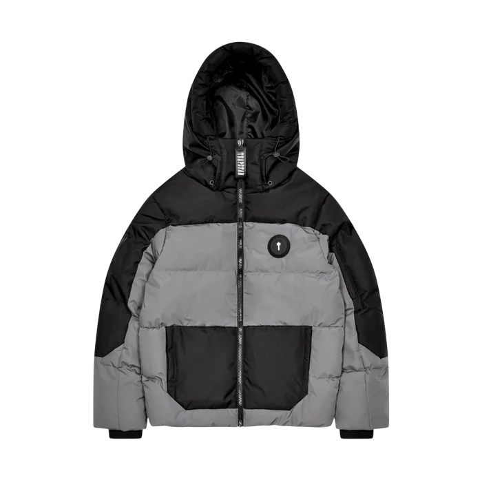 Trapstar Decoded Puffer AW23 Black/Grey
