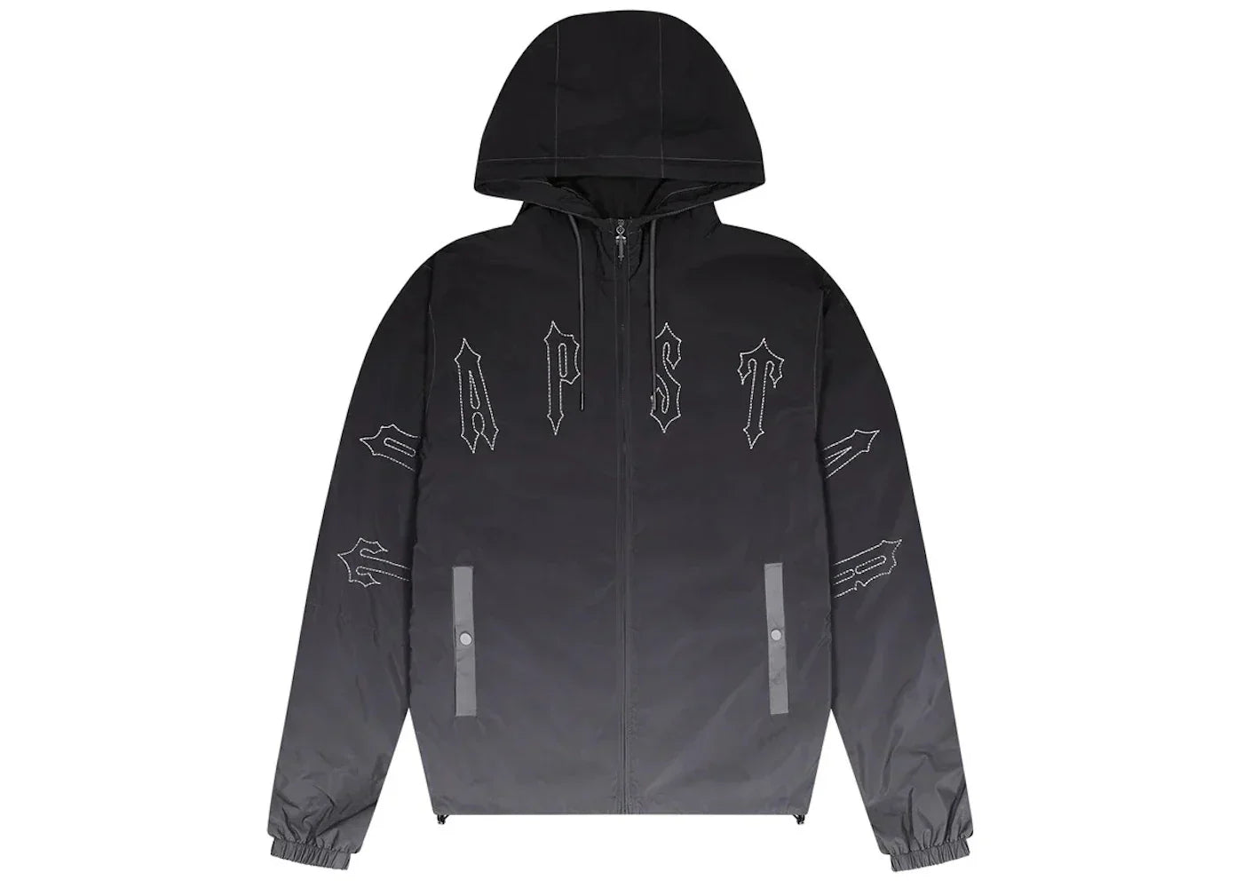 Trapstar Irongate Windbreaker Jacket Black Gradient