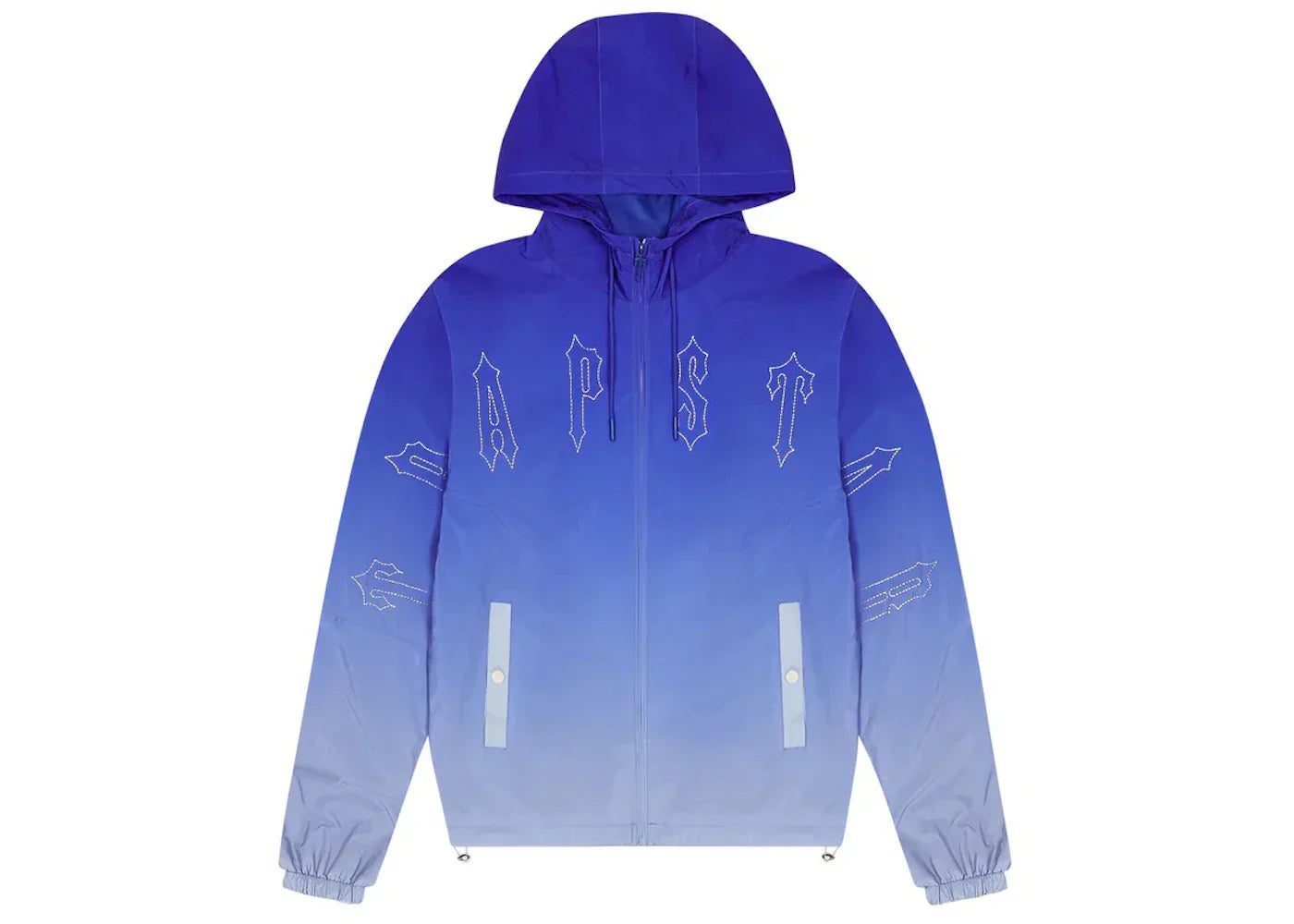 Trapstar Irongate Windbreaker Jacket Blue Gradient