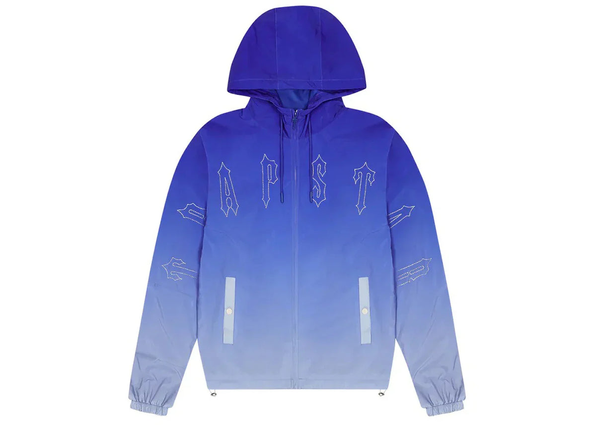 Trapstar Irongate Windbreaker Jacket Blue Gradient