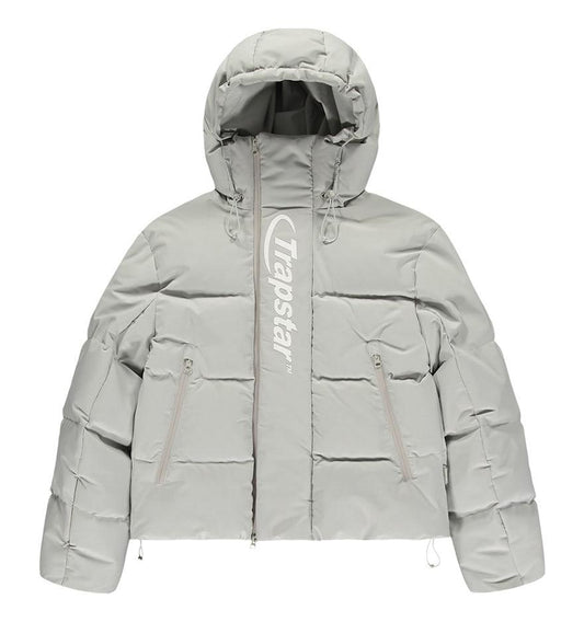 Trapstar Hyperdrive Technical Puffer Jacket Light Grey